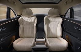 Bentley Continental GTC Mulliner, 2024, rear seats